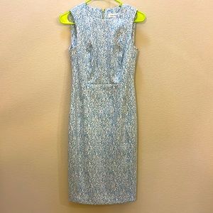 Blue & White Calvin Klein Dress